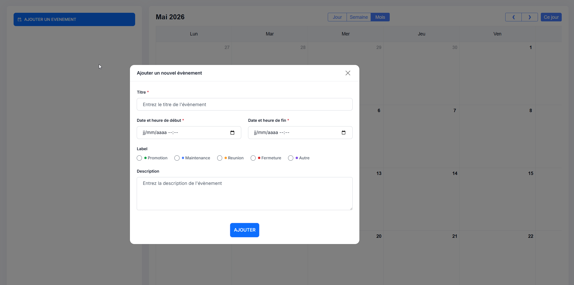 add form add form