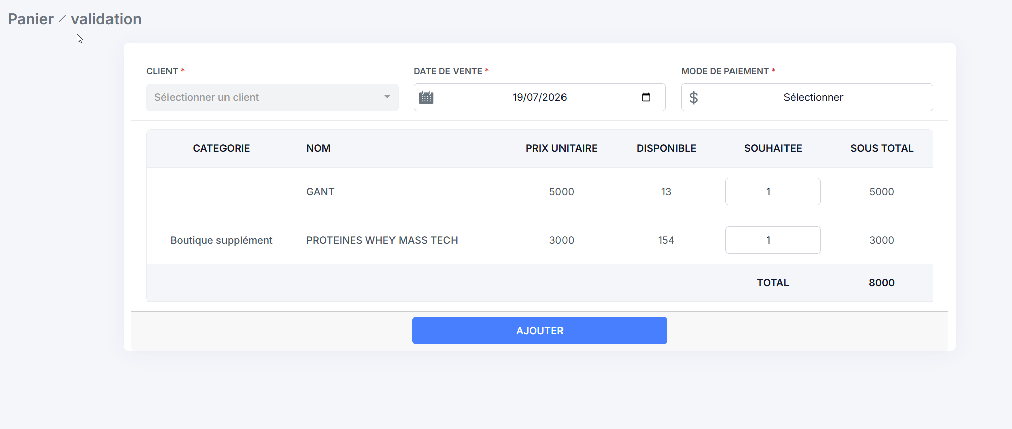 select customer
