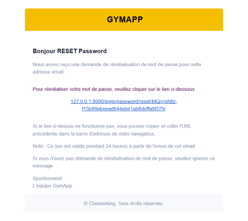 Password mail Password mail